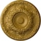 Ekena Millwork Granada Ceiling Medallion (Fits Canopies up to 7 1/8"), Hand-Painted Pharaohs Gold, 19"OD x 1 1/2"P CM19GAPGS - alternate 1